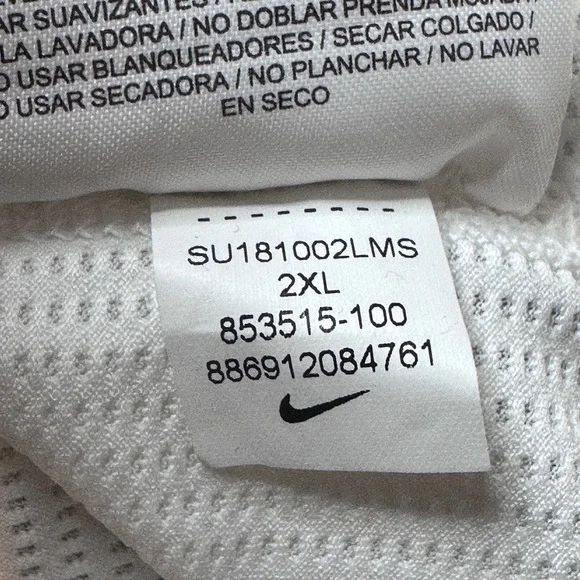 Houston Texans Nike Shirt Mens 2XL White Logo NFL On Field Apparel 853515-100 - Picture 5 of 11